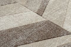 Dywany Lusczów Kusový koberec FEEL Fish béžový, velikost 80x150