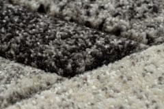 Dywany Lusczów Kusový koberec FEEL Fish sivý, velikost 160x220