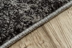 Dywany Lusczów Kusový koberec FEEL Triangle sivý, velikost 140x190