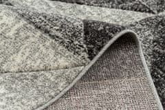 Dywany Lusczów Kusový koberec FEEL Triangle sivý, velikost 140x190