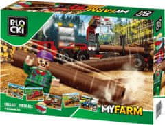 Blocki Blocki stavebnice MyFarm farma Harvester kompatibilní 273 dílů