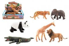 Teddies Zvieratko safari ZOO plast 11-17cm