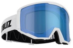 Bliz lyžiarske okuliare SPARK WHITE W SMOKE W BLUE MULTI CAT.3 - 49102-03