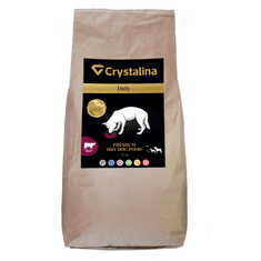 Crystalina Daily dog food 12kg - granule pre veľké plemená psov