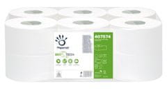 Papernet BioTech toaletný papier Mini Jumbo 190 mm, 2 vrstvy, celulóza, návin 140 m - 12 ks
