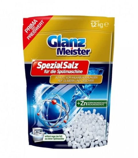 Clovin Germany GmbH Glanz Meister soľ do umývačky + Zinok 1,2 kg