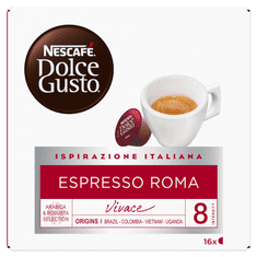 NESCAFÉ Dolce Gusto Espresso Roma – kávové kapsule – kartón 3x16 ks
