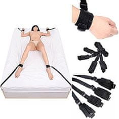 Inny BDSM nylonové manžety na nohy a ruky