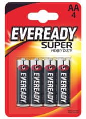 Eveready Super AA 4 pack zinkochloridová bateria