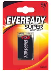Eveready Super 9 V zinkochloridová batéria