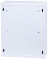 sapro Telekomunikačná montážna skriňa na omietku 340x420x90 TESM-420X340X90N, lesklá biela