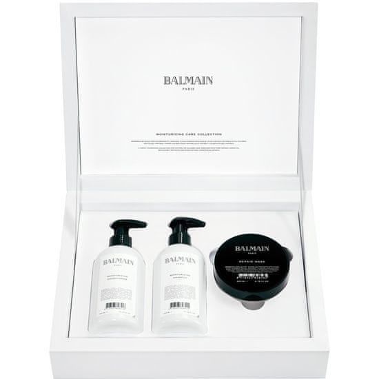 Balmain Súprava Hair Couture Moisturizing Care Collection Šampón 300ml + Kondicionér 300ml + Regeneračná maska 200ml