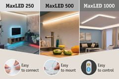 Paulmann PAULMANN MaxLED 250 LED Strip Smart Home Zigbee s krytím základná sada 1,5m IP44 6W 30LEDs/m meniteľná biela 24VA 78868