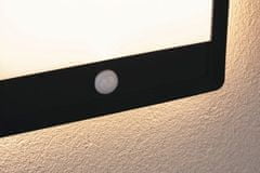 Paulmann PAULMANN LED vonkajší panel Smart Home Zigbee Lamina Backlight pohybové čidlo neláka hmyz IP44 hranaté 250x47mm CCT 14W 230V čierna umelá hmota 94709
