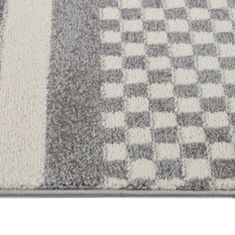 Petromila vidaXL Detský koberec 160x230 cm, vzor s hviezdičkami, ružový