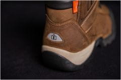 Icon topánky STORMHAWK Waterproof černo-červeno-hnedé 42,5