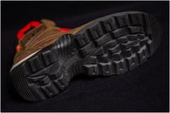 Icon topánky STORMHAWK Waterproof černo-červeno-hnedé 42,5