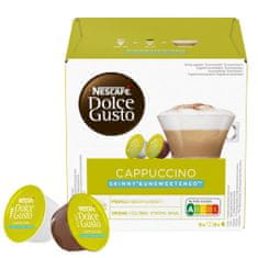 NESCAFÉ Cappuccino Skinny Unsweetened - kávové kapsule - 16 ks