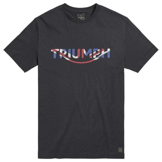 Triumph tričko ORFORD jet jack černo-modro-bielo-červené