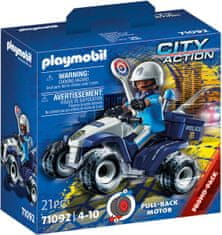 Playmobil 71092 Policajná štvorkolka