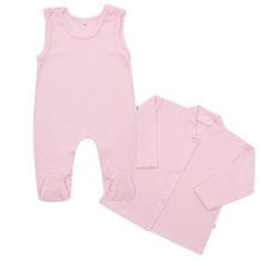 NEW BABY 2-dielna bavlnená súprava Sweetie pink