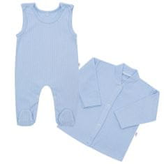 NEW BABY 2-dielna bavlnená súprava Sweetie blue