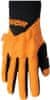 rukavice REBOUND fluo černo-oranžové XS