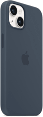 Apple Silikonový kryt s MagSafe pro iPhone 14, bouřkově modrá