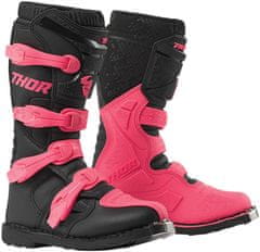 THOR topánky BLITZ XP dámske černo-bielo-ružové 5