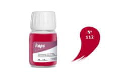 Kaps Profesional Super Color 25 ml červený kvalitná renovačná farba na prírodnú a syntetickú kožu