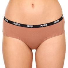 Puma 2PACK dámske nohavičky hnědé (603032001 013) - veľkosť S