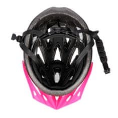 cyklistická prilba MTW291 čierna/ružová L