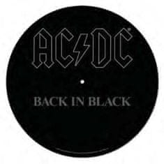 Podložka na gramofón - AC/DC Back in Black