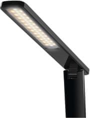 EMOS LED stolní lampa CARSON, čierna