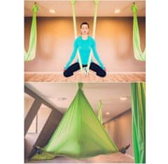 Merco Yoga Hammock sieť na jogu tmavo modrá