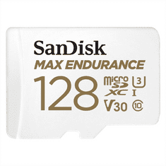 SanDisk MAX ENDURANCE microSDXC Card s adaptérom 128GB