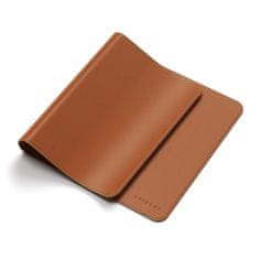 Satechi Eco-Leather Deskmate - Podložka pod stôl, podložka pod myš, hardvér, hnedá koža