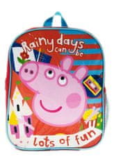 SETINO Detský ruksak Rainy days Peppa Pig