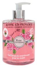 Jeanne En Provence Čistiaci gél na ruky - Podmanivá ruža, 500ml