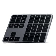 Satechi Rozšírená klávesnica Bluetooth pre Mac OS, tmavosivá