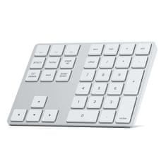 Satechi Rozšírená klávesnica Bluetooth pre Mac OS, strieborná