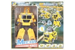 Robot skladací žltý