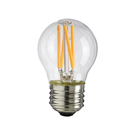 Berge LED žiarovka - E27 - G45 - 6W - 510Lm - filament - teplá biela