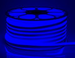 ECOLIGHT LED pásik NEON - 230V - 1m - 8W/m - IP68 - vodotesný - modrá