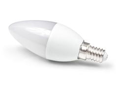 Milio LED žiarovka C37 - E14 - 8W - 655 lm - teplá biela