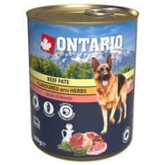 Ontario Konzerva hovädzie päté s bylinkami - 800 g