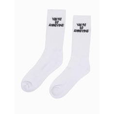 OMBRE Pánske ponožky DAVINIA biele MDN19591 43-46