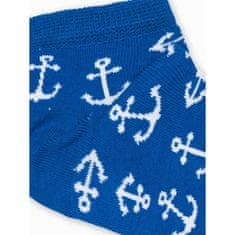 OMBRE Pánske ponožky LALA modré MDN20613 43-46