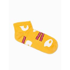 OMBRE Pánske ponožky LALA žlté MDN20614 39-42