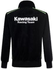 Kawasaki mikina na zips KRT SWEATSHIRT černo-zelený XS/S